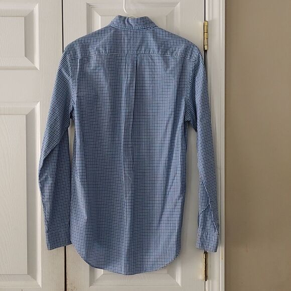 Ralph Lauren blue white button down shirt Sz S - Picture 5 of 5